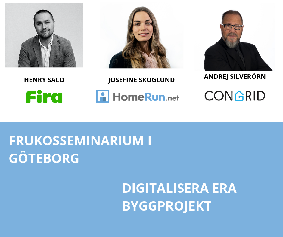 WELCOME TO BYGG- OCH FASTIGHETSTRÄFFEN